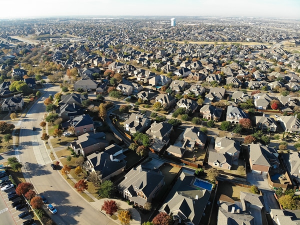 dallas texas housing neighborhood