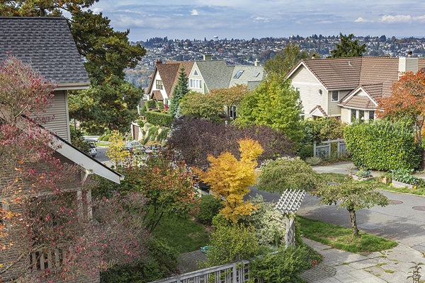 residential neighborhood in seattle washington